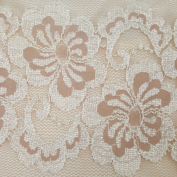 Ivory Spring/Summer Rouched Pencil Cocktail Dress - Picture 6 of 9